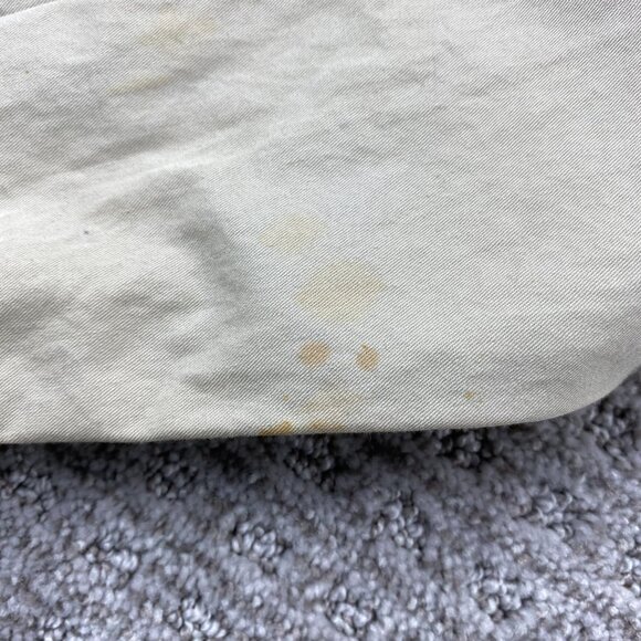 Vintage 90s Tommy Hilfiger Shirt Women Size 4 Brown Button Up Preppy Box Logo - Picture 4 of 11